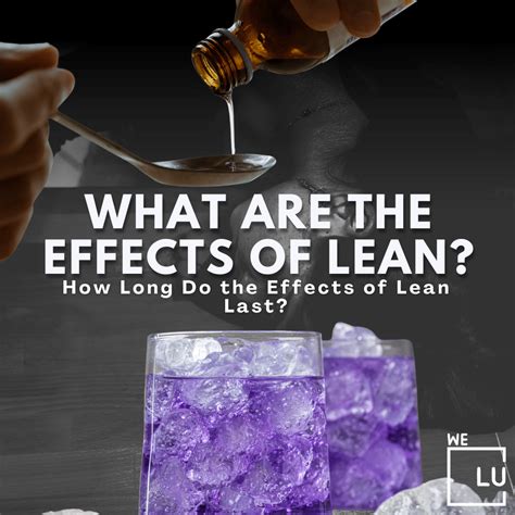 are the effects of lean similar to weed